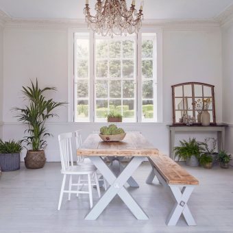 Reclaimed Wood Refectory Dining Table