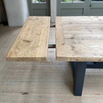 Salvaged Timber Industrial Reclaimed Dining Table