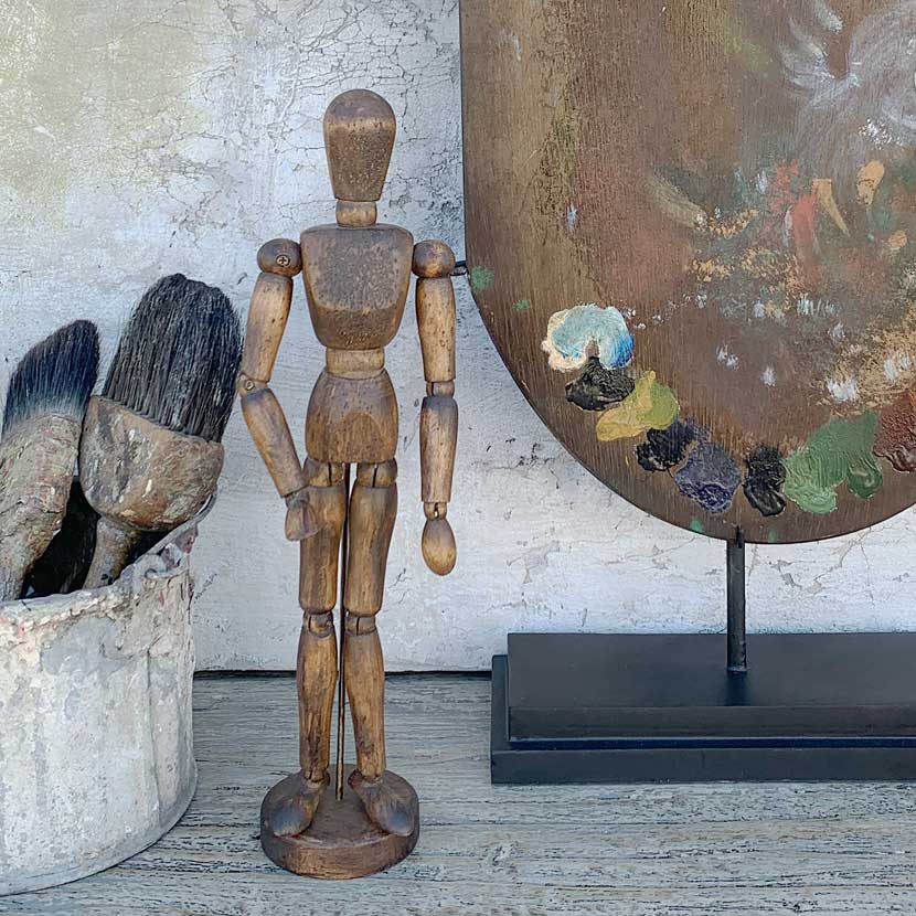 artists mannequin | antique style
