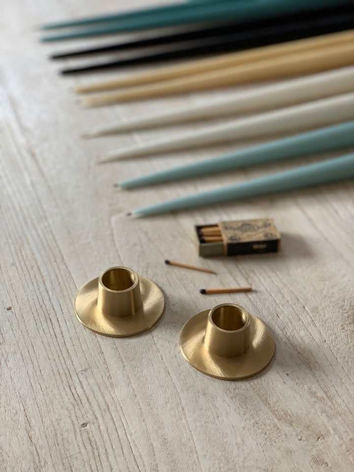 taper candle holder | set of two