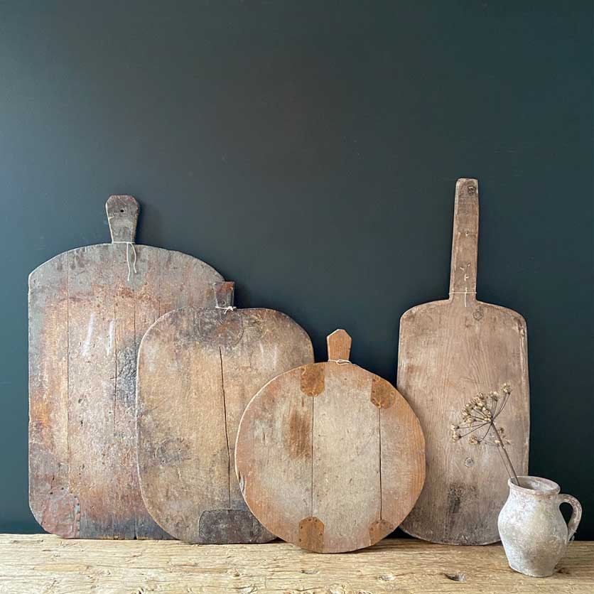 antique rustic breadboard european