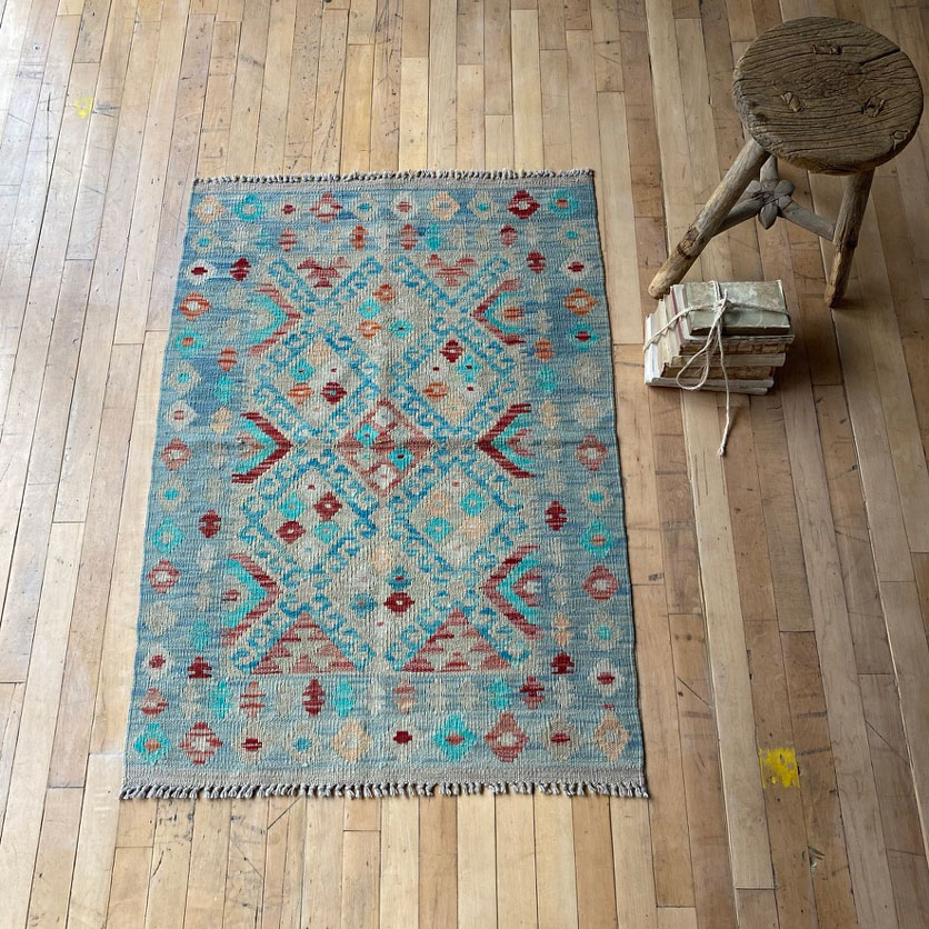 Handwoven Kilim rug | Hetty 115 x 82 cm
