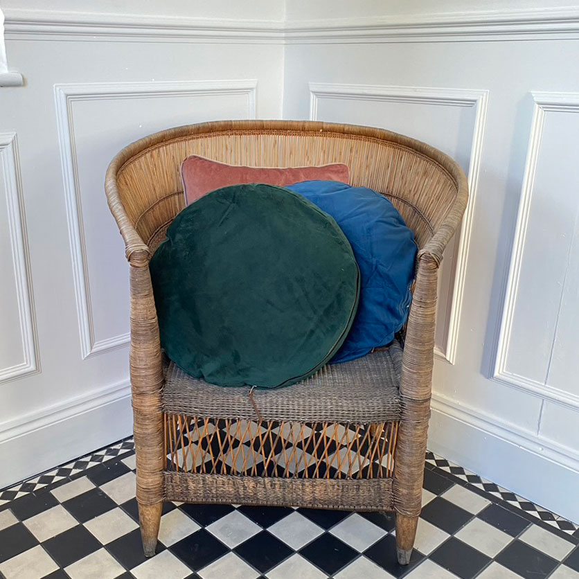soft velvet scatter cushions