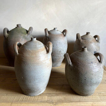 Antique French terracotta pot | Huilier