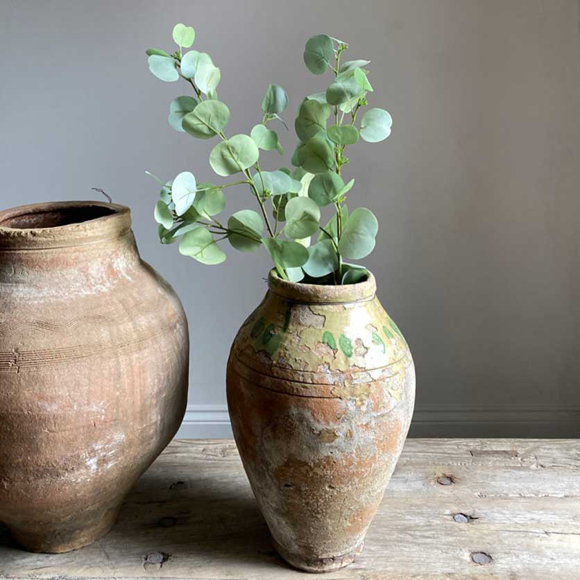 Faux Eucalyptus Two Stems