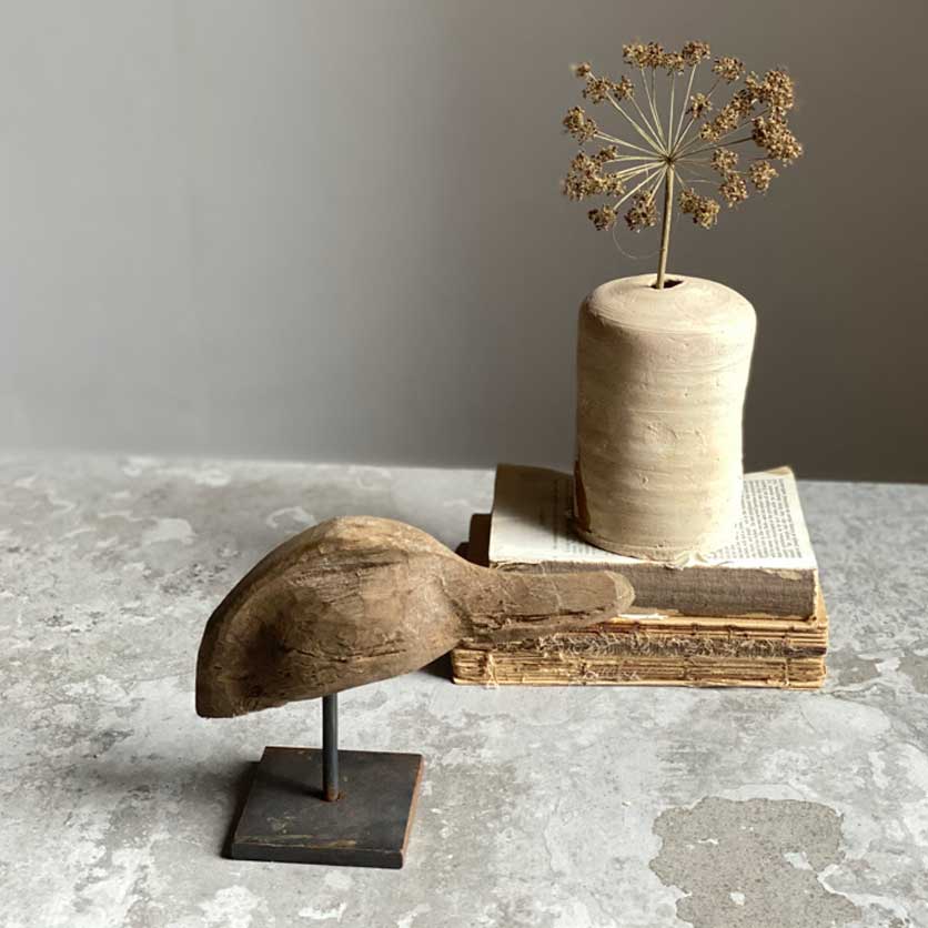 Antique carved model | Small Duck head