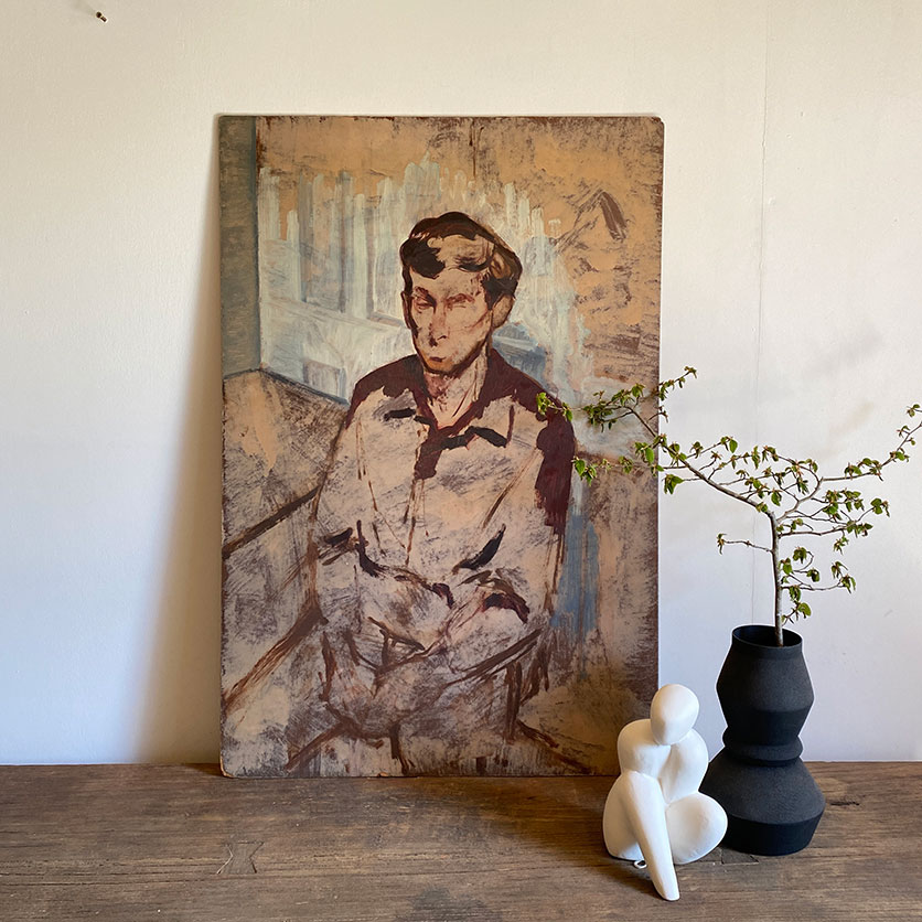 Vintage Oil Painting | Stanley