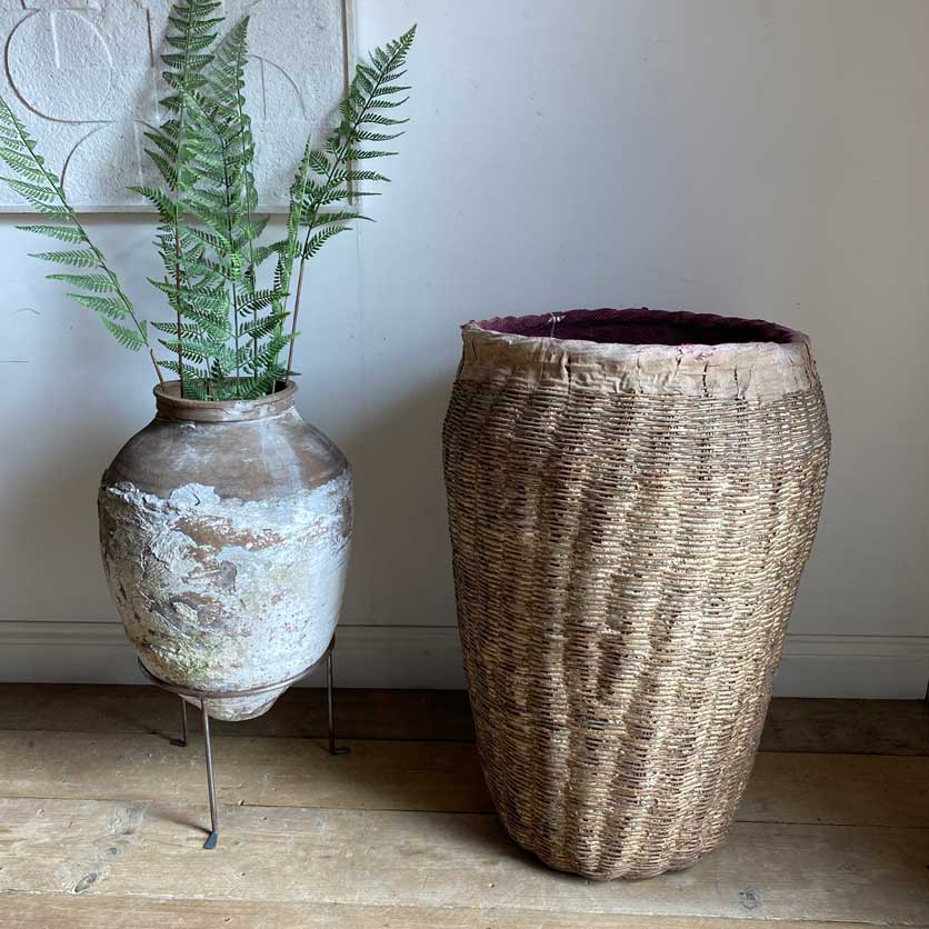 Extra Large Antique Basket | Miles
