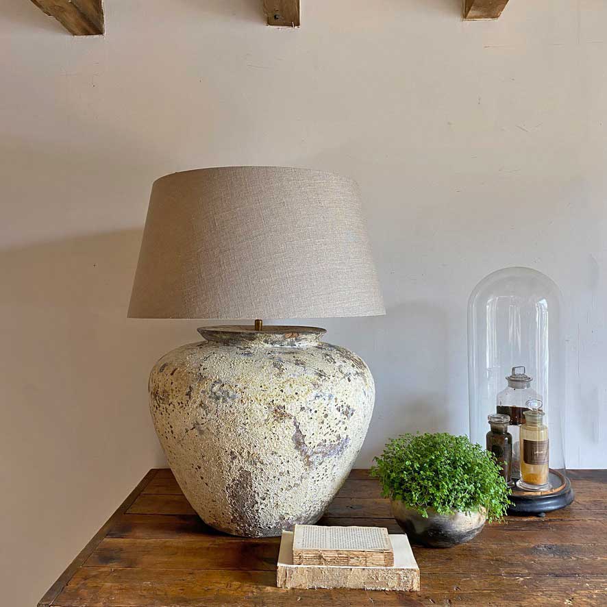 Stone Lichen Table Lamp | Medium