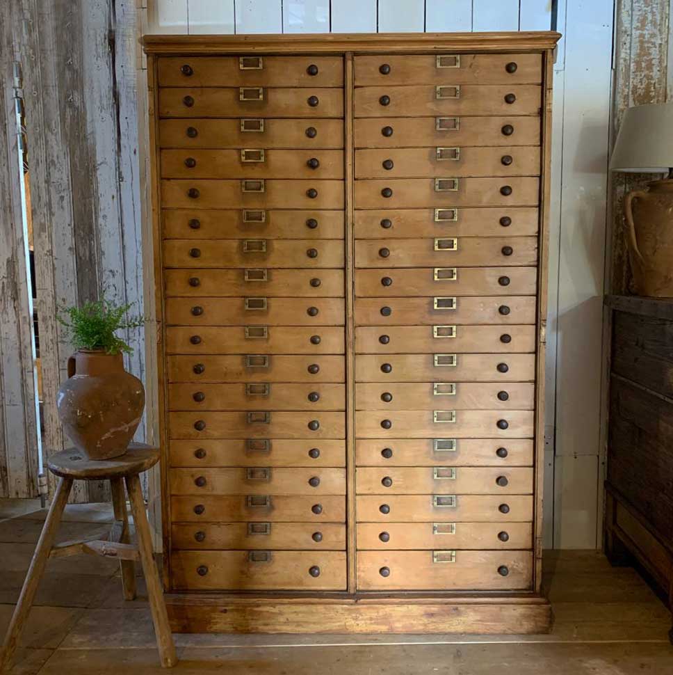 Antique Bank of Drawers | Oxford university