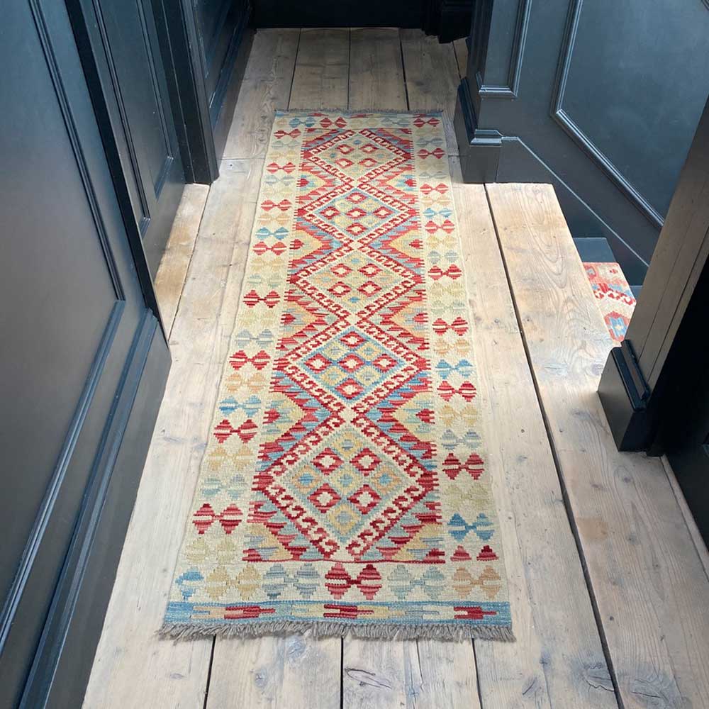 Handwoven Kilim Runner | Ramsey 200 x 75cm
