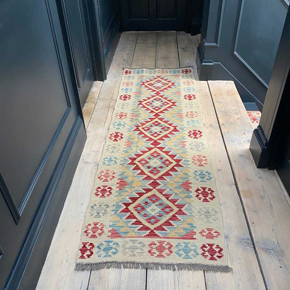 Handwoven Kilim Runner | Randell 190 x 60cm