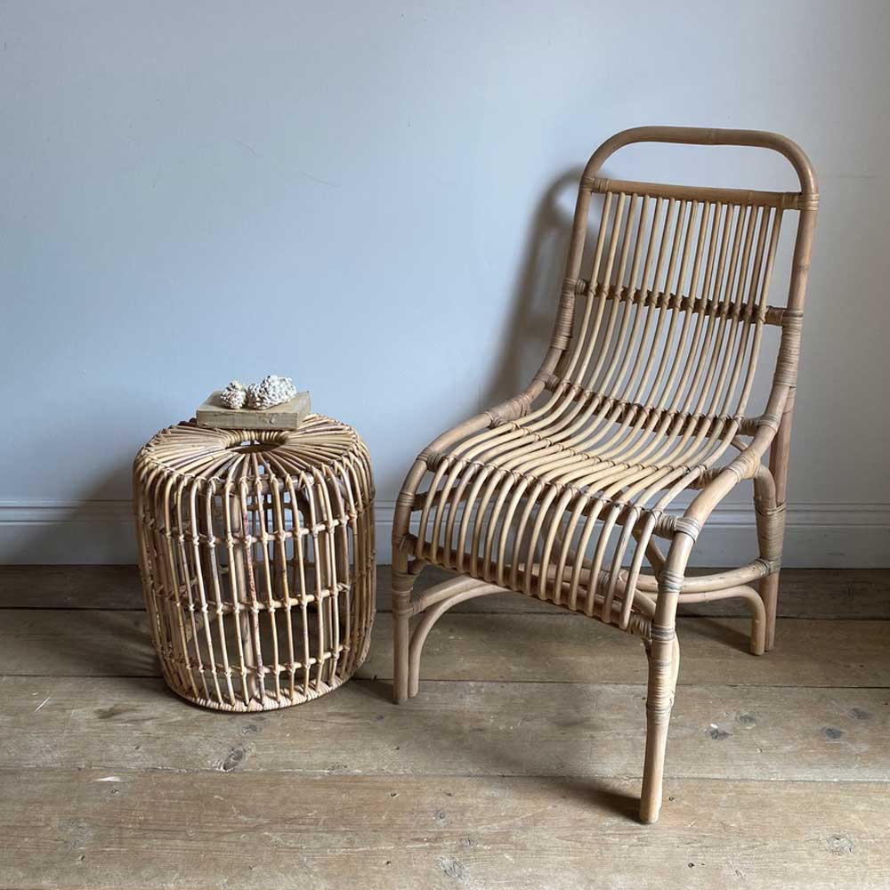 Hand Made Rattan Chair | Natural
