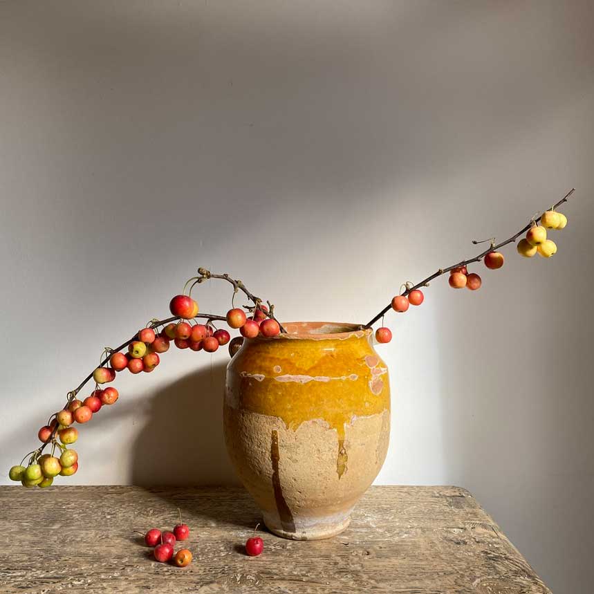 Antique French Confit Pot | Avriel