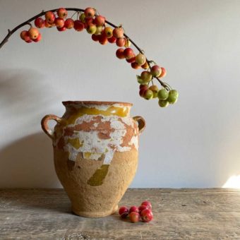 Antique French Confit Pot | Coralie