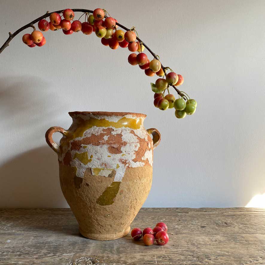 Antique French Confit Pot | Coralie