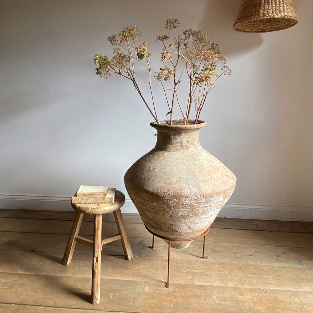 Rare Antique Olive Oil Urns | Large