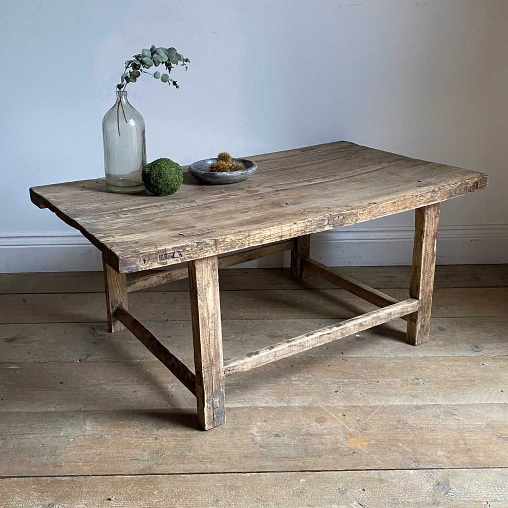 Antique Elm Coffee Table | Anita