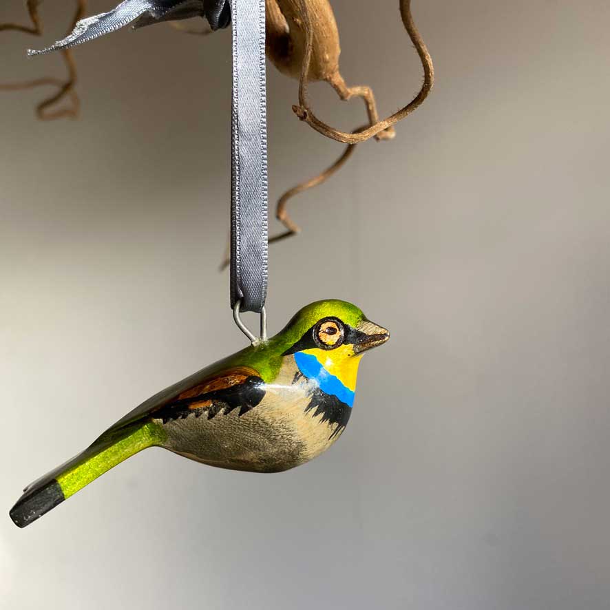 Hand carved Painted Bird | Bee Eater