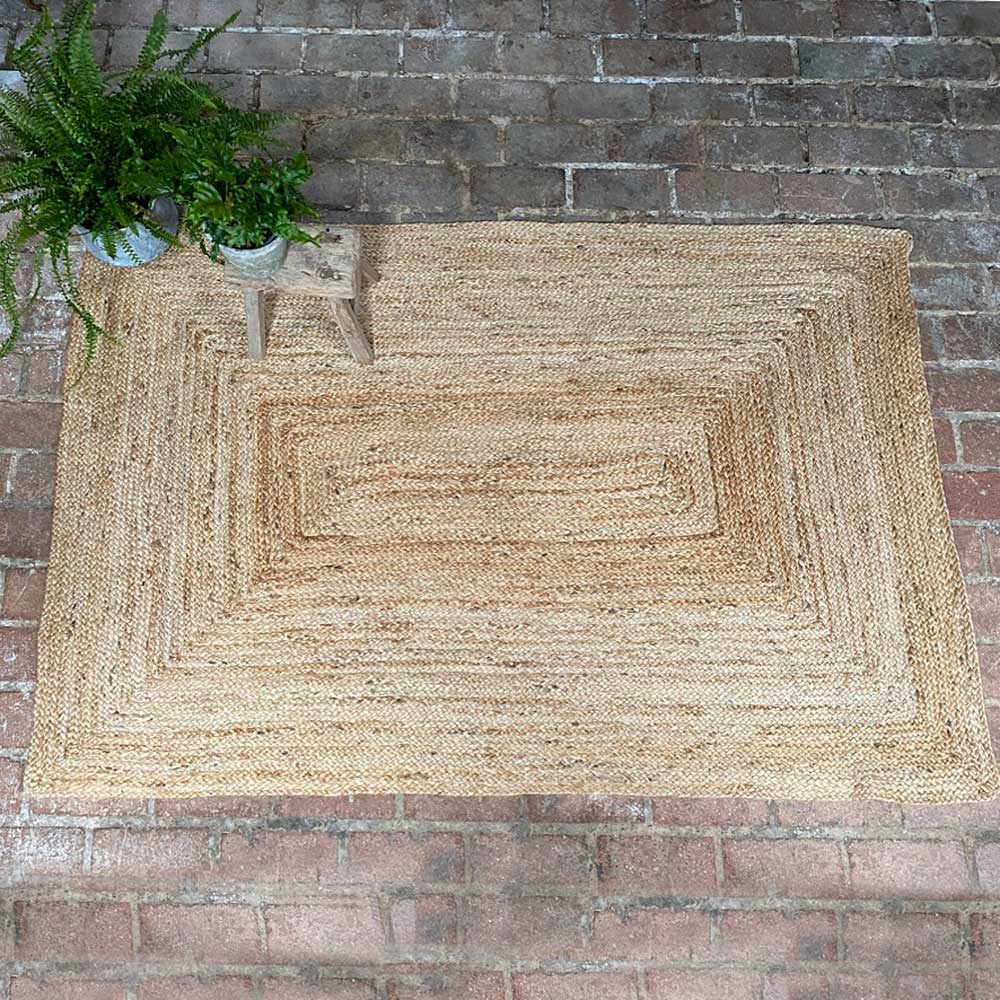 Jute Recatangular Rug 120 x 180cm