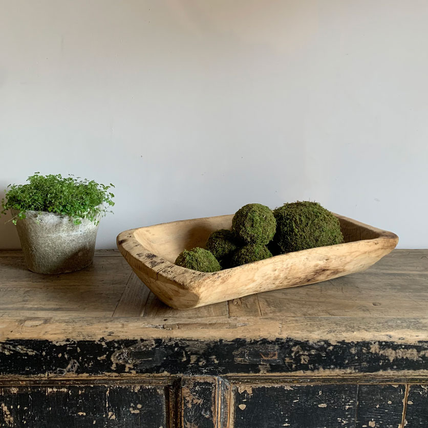 Antique Wooden Bowl | Alexia