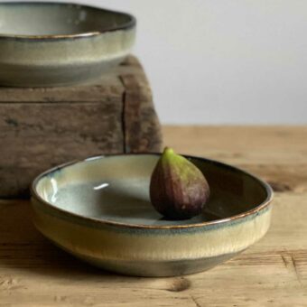 Reactive Glaze Soup Bowl