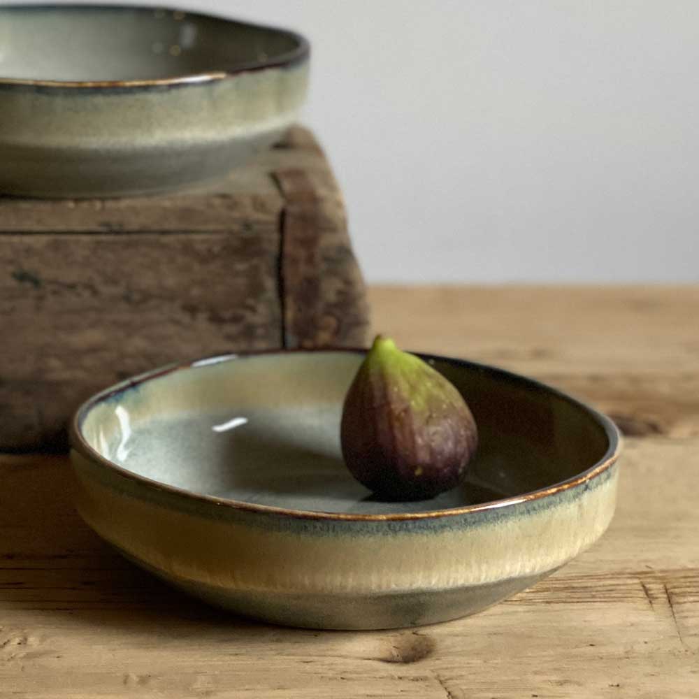 Reactive Glaze Soup Bowl