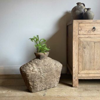 Antique Large Hand Woven Basket | Didier
