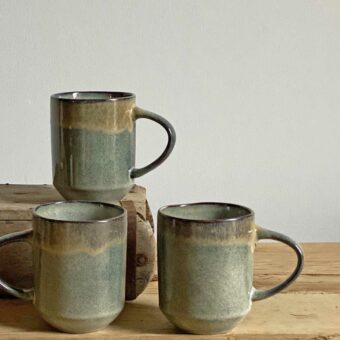 Reactive Glaze Large Cup of Tea Mug