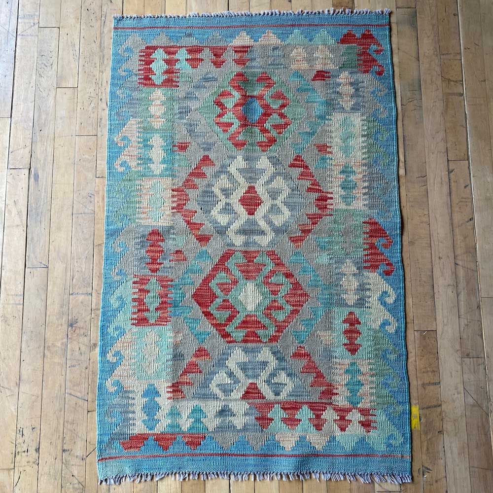 HANDWOVEN KILIM RUG SMALL 120X77 CM | No: 0031