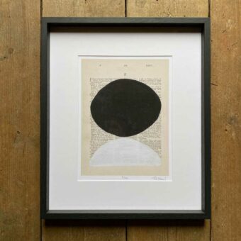 Framed Vintage Book Print | Elipse