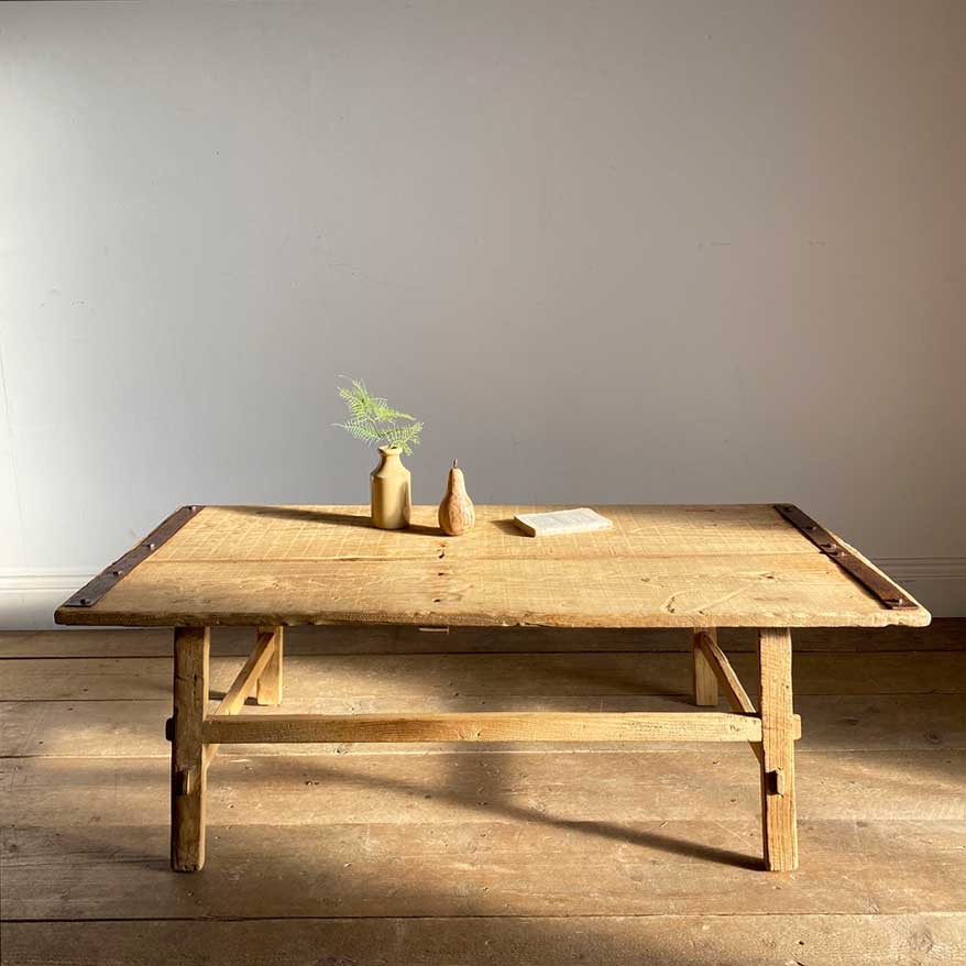 Rustic Reclaimed wood coffee table | Louis