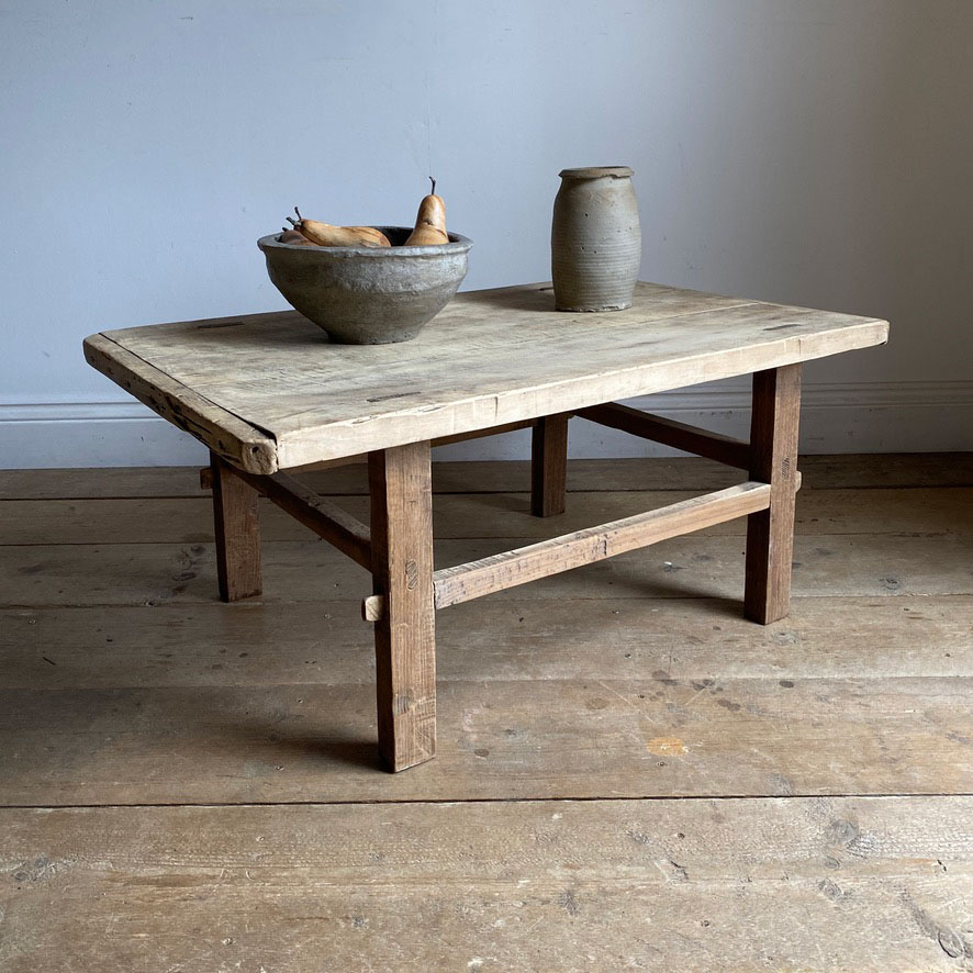 Antique Rustic Coffee Table | Marianna