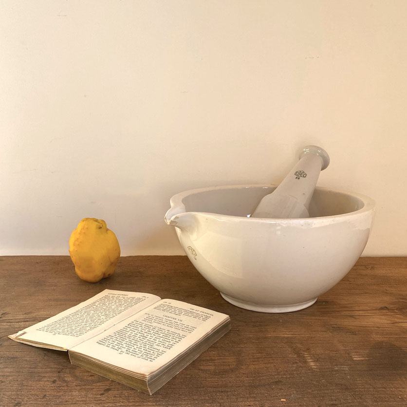 Vintage Chemists Mortar and pestle