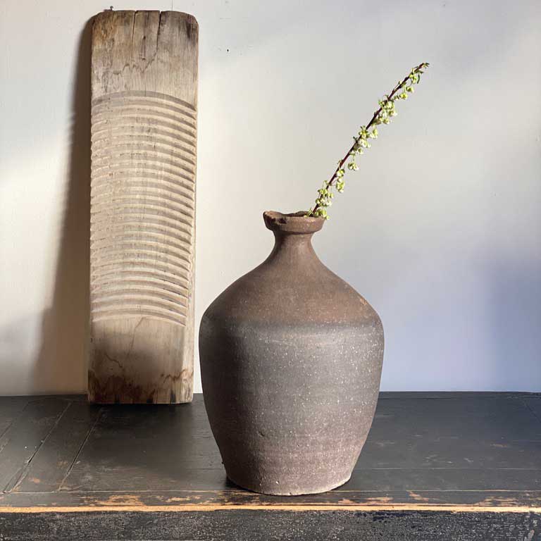 Antique Rice Wine Urn L | 095A