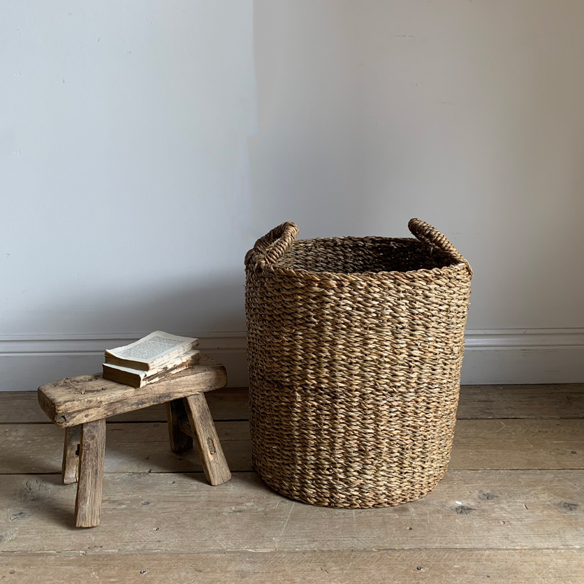 Large Hogla Basket With Handles