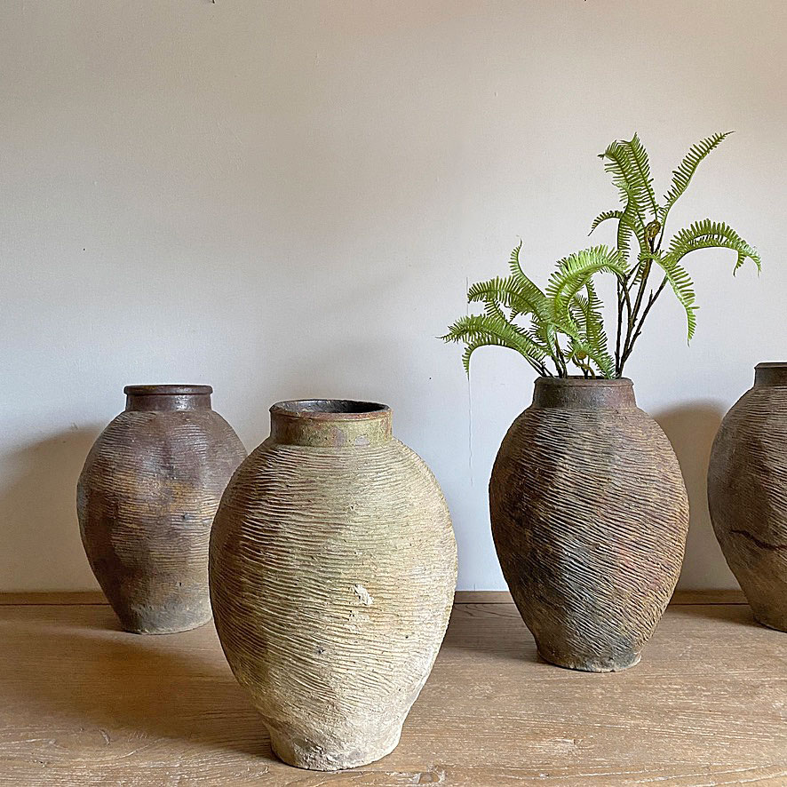 Antique earthenware preserve pot | Malia