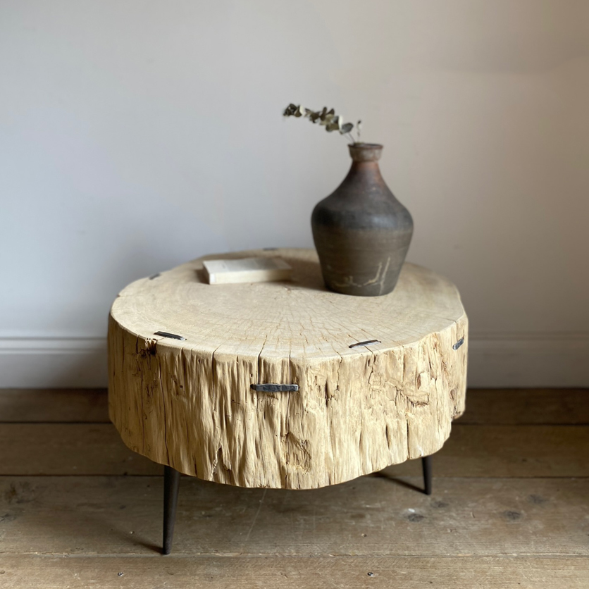 Elm tree trunk coffee table | Amara