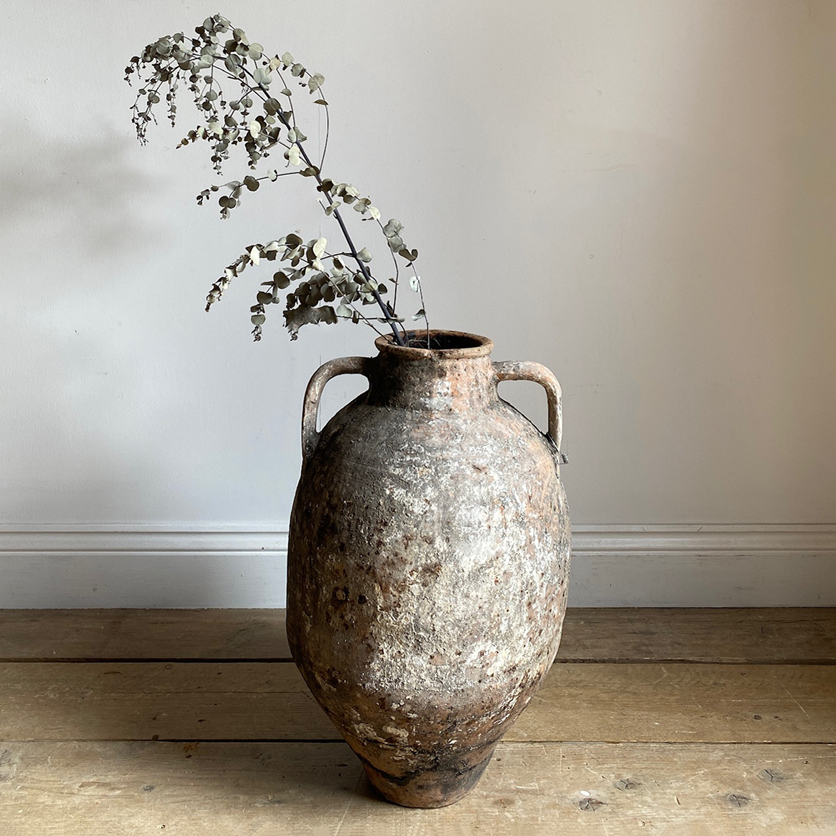 Antique Terracotta Urn | Athena