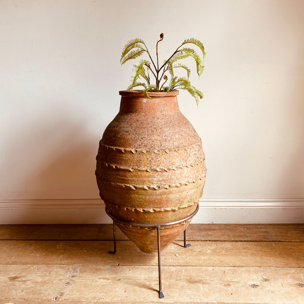 Large Antique Mediterranean Urn | Hera