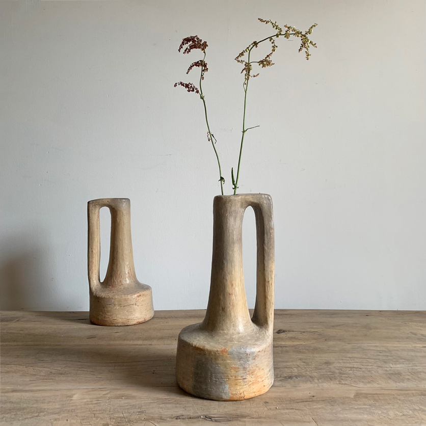 Handcrafted African Pottery Jug
