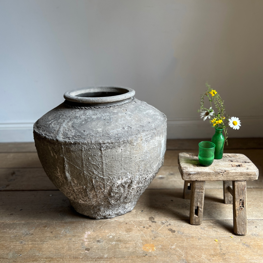 Antique Java Water Pot Large | A