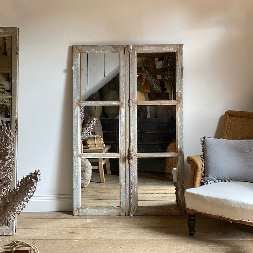 Antique French Door Mirror | Mirabel