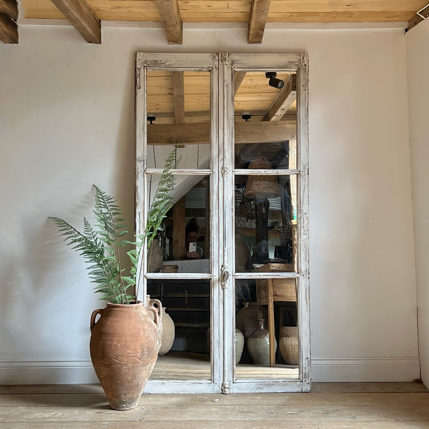 Antique French Door Mirror | Veronica