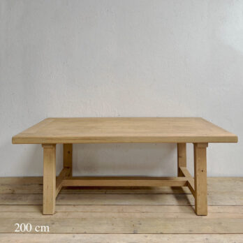 Reclaimed wood refectory table