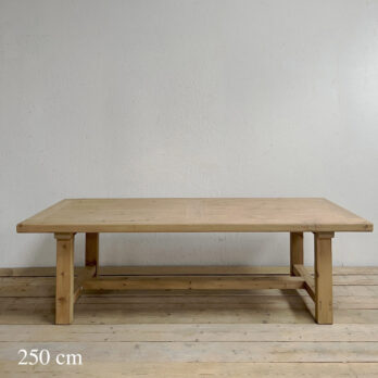 Reclaimed wood refectory table