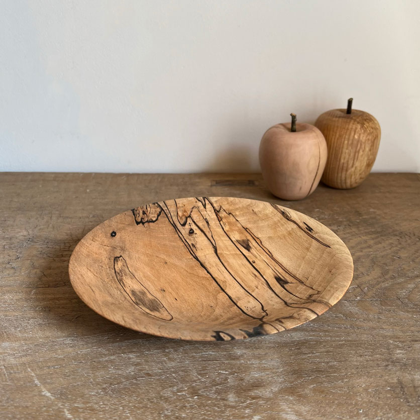 Hand Carved Wooden Bowl | Yew