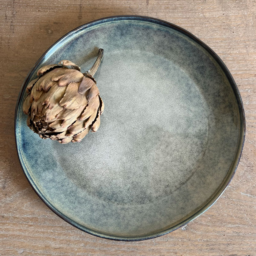 Reactive Glaze Dinner Plate