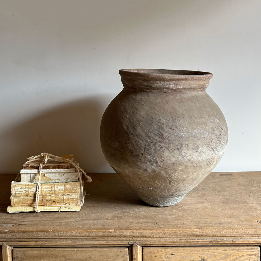 Antique Java Water Pot Small | A