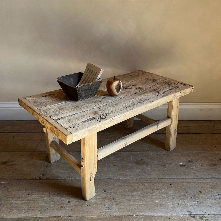 Antique Rustic Coffee Table Eloise